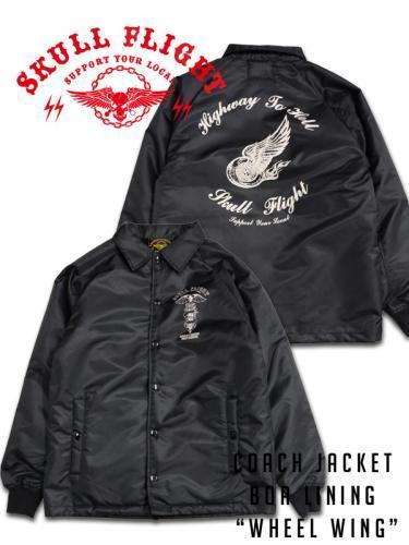 SKULL FLIGHT/CALIFORNIA LINE】コーチジャケット/新作COACH