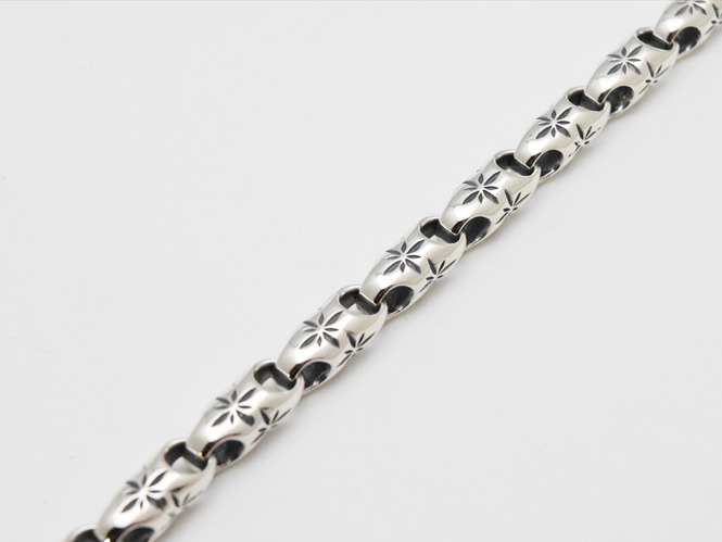 Bill Wall Leather＝ブレスレット・B417/Mid Star Braceletのご