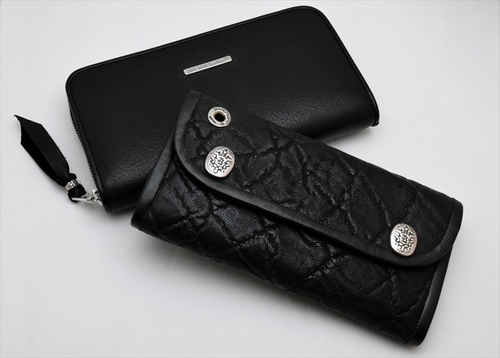 Bill Wall Leather=ジッパーウォレット＆三つ折りウォレットのご