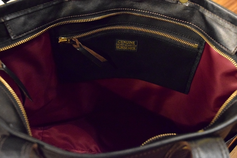 未使用　west ride レザートートバッグ WEST RIDE(ウエストライド) <BR>【PADDED TOTE BAG LEATHER】パ