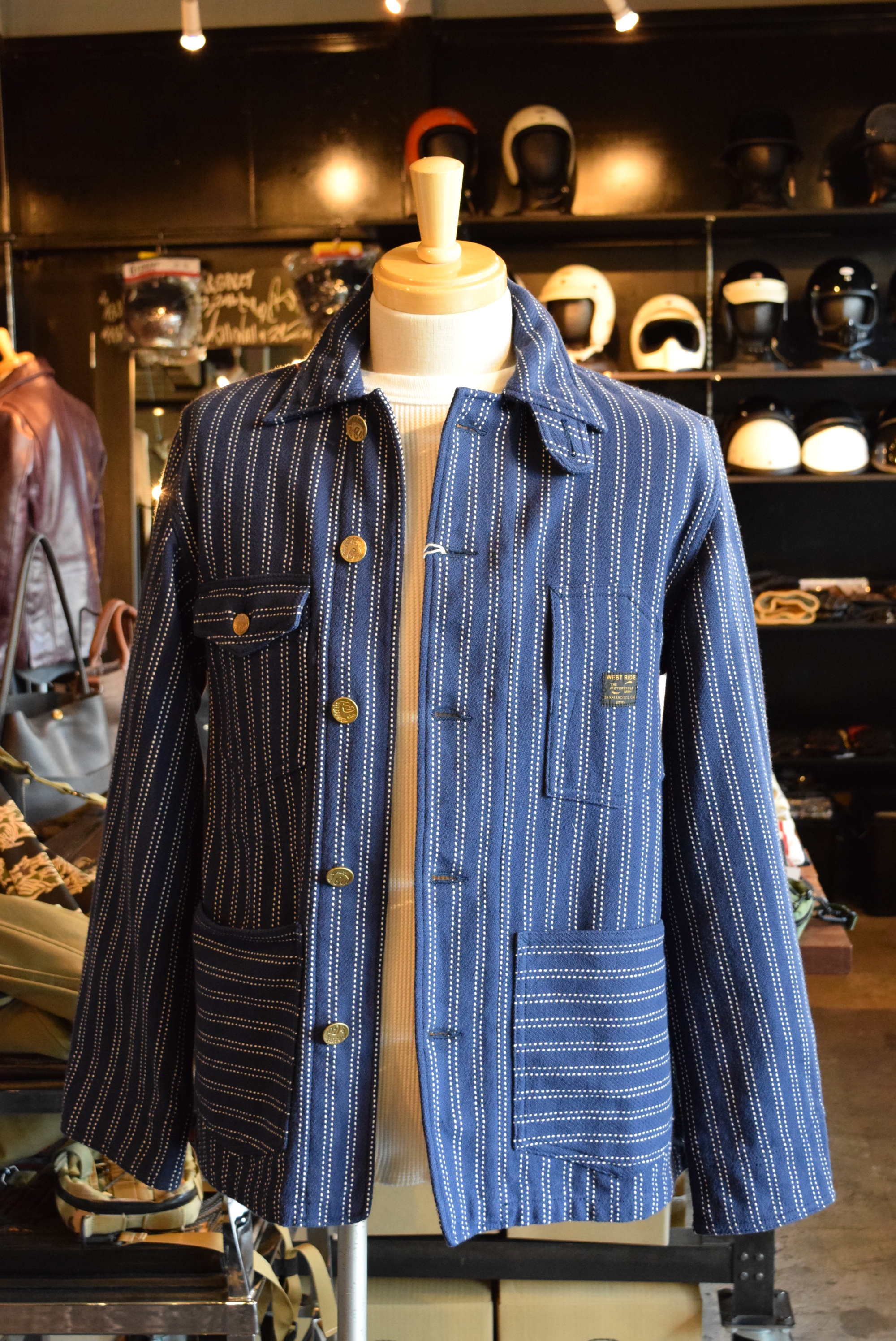 WESTRIDE/ウエストライド】＝PILGRIM SHIRTS＆BURLINGTON JACKETをご