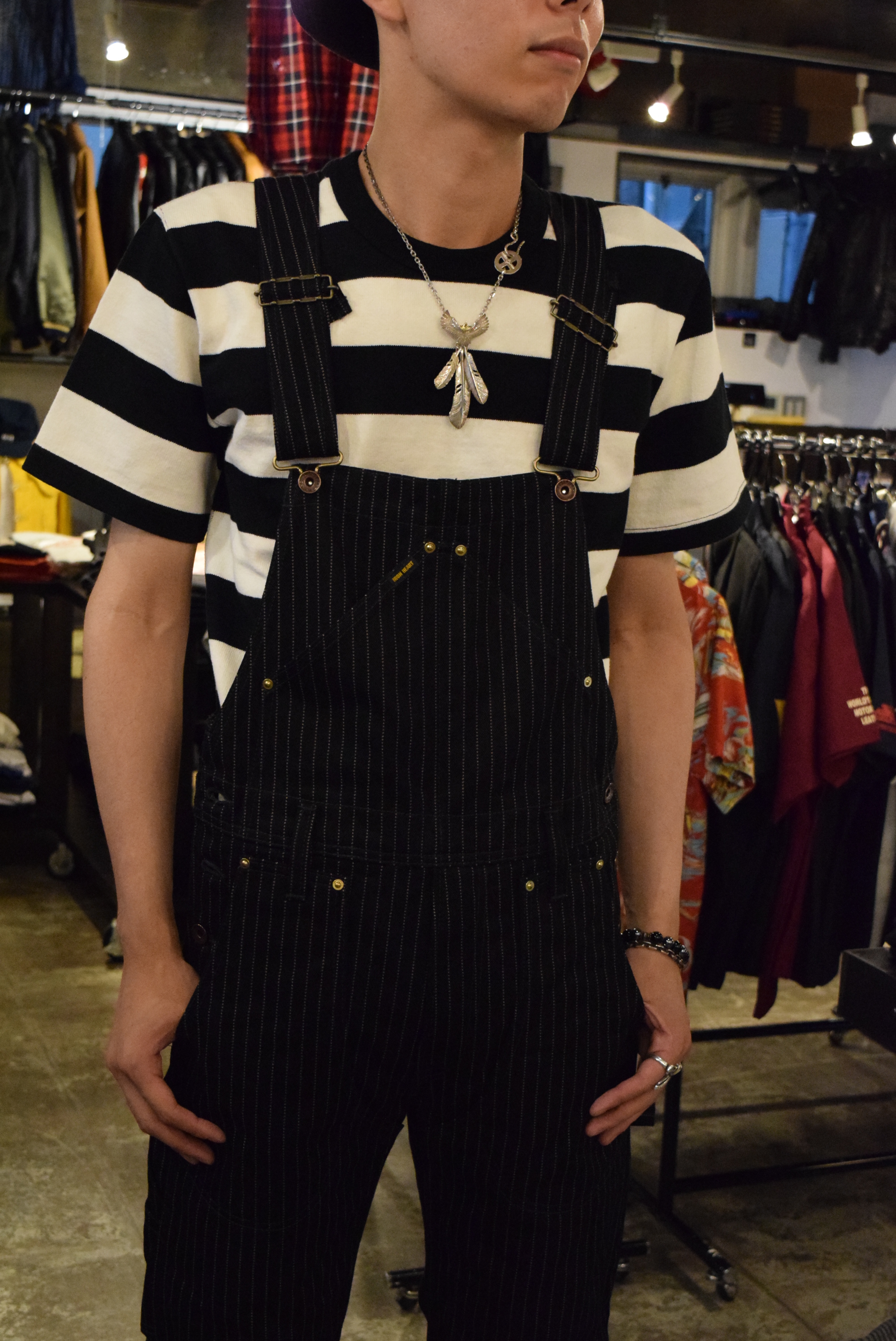 IRON HEART ウォバッシュ　カバーオール　36 IRON HEART ウォバッシュ カバーオール 36