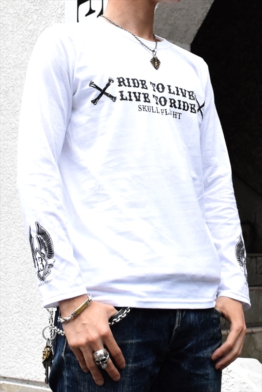 SKULL FLIGHT/スカルフライト】新作SSロングスリーブ入荷