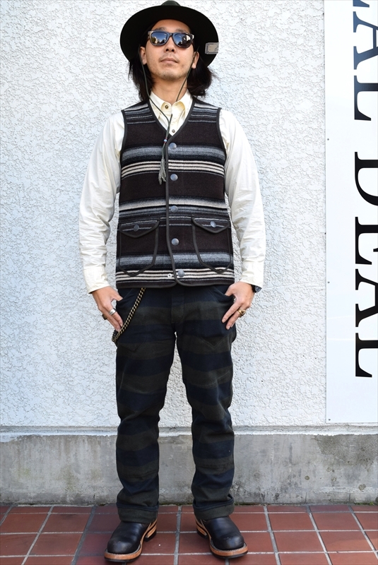 WEST RIDE/ウエストライド】WOOL RUG JKT & VESTとSWASTIKA BEACH