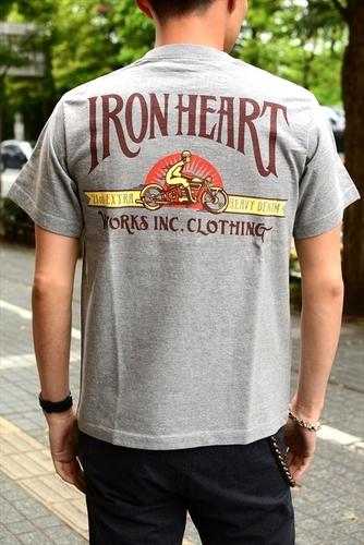 ironheart アイアンハート　tシャツ IRON HEART 【アイアンハート】 10ozプリントロングTシャツ