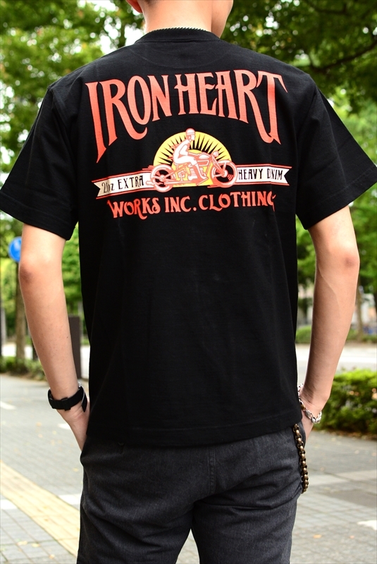 ironheart アイアンハート　tシャツ IRON HEART アイアンハート 7.5oz 半袖プリントTシャツ IHT-2406