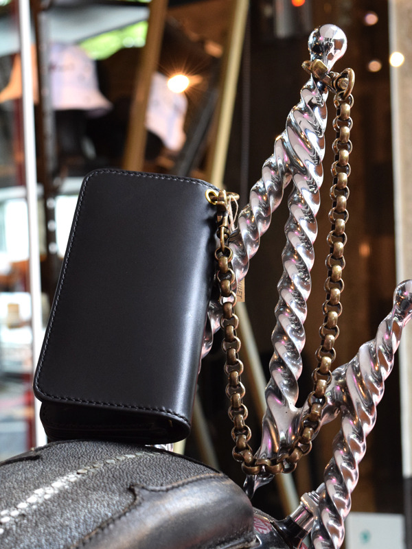 BACKDROP Leathers バックドロップレザーズ ZIP WALLET -TWIST