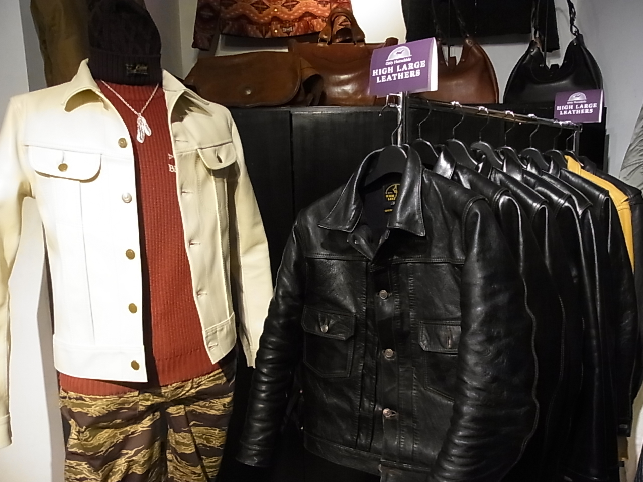 HIGH LARGE LEATHERS ホースハイドベストArbuckle HIGH LARGE LEATHERS ホースハイドベストArbuckle HIGH LARGE